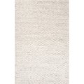 Jaipur Rugs Textured Ultra Plush Wool Ivory-Gray Rug - SCD05 RUG108312